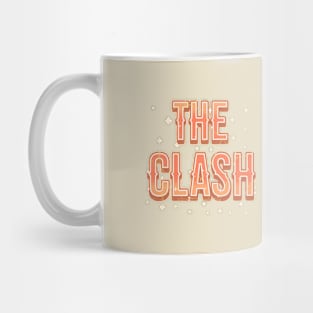 Clash Text vintage Mug